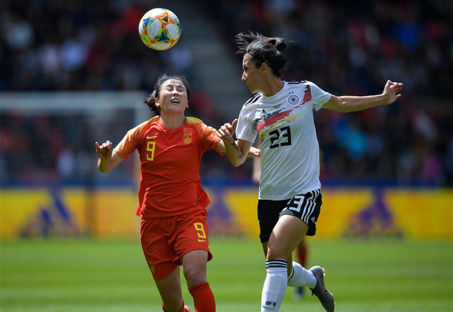 (SP)FRANCE-RENNES-2019 FIFA WOMEN'S WORLD CUP-GROUP B-GER VS CHN