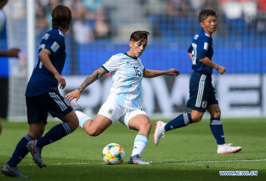 (SP)FRANCE-PARIS-2019 FIFA WOMEN'S WORLD CUP-GROUP D-ARG VS JPN