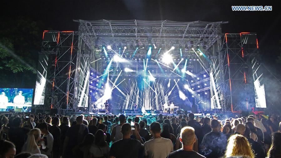 SERBIA-NOVI SAD-MUSIC FESTIVAL