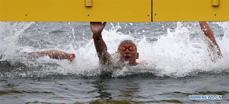 (SP)SOUTH KOREA-YEOSU-FINA WORLD CHAMPIONSHIPS-OPEN WATER SWIMMING-MIXED 5KM TEAM