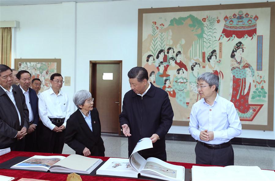 CHINA-DUNHUANG-XI JINPING-SYMPOSIUM (CN)