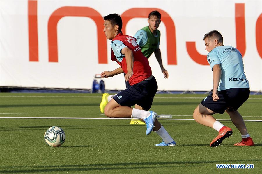 (SP)SPAIN-BARCELONA-RCD ESPANYOL TRAINING SESSION