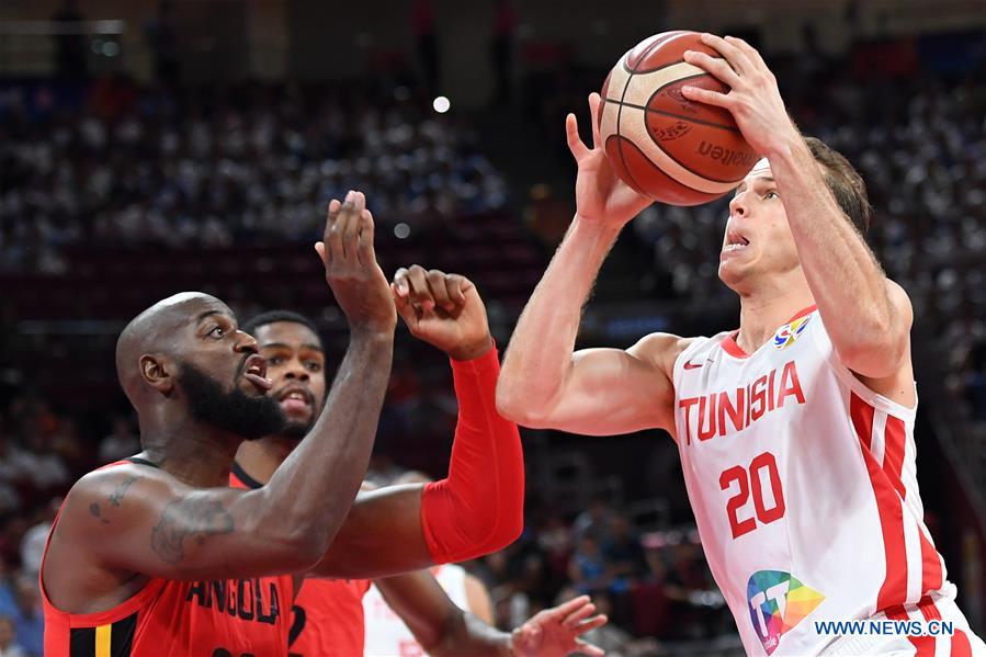 (SP)CHINA-BEIJING-BASKETBALL-FIBA WORLD CUP-GROUP N-TUNISIA VS ANGOLA (CN)