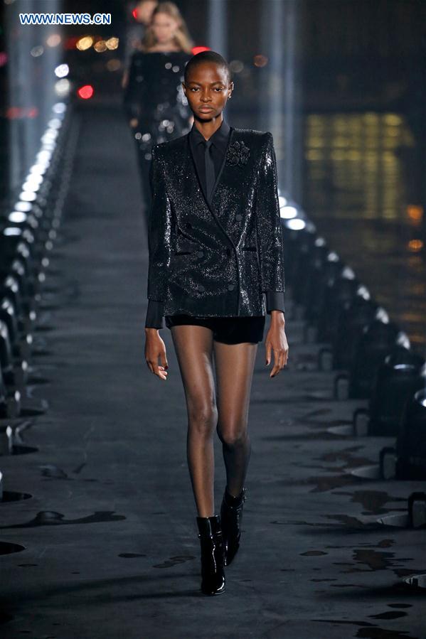 FRANCE-PARIS-FASHION WEEK-SAINT LAURENT