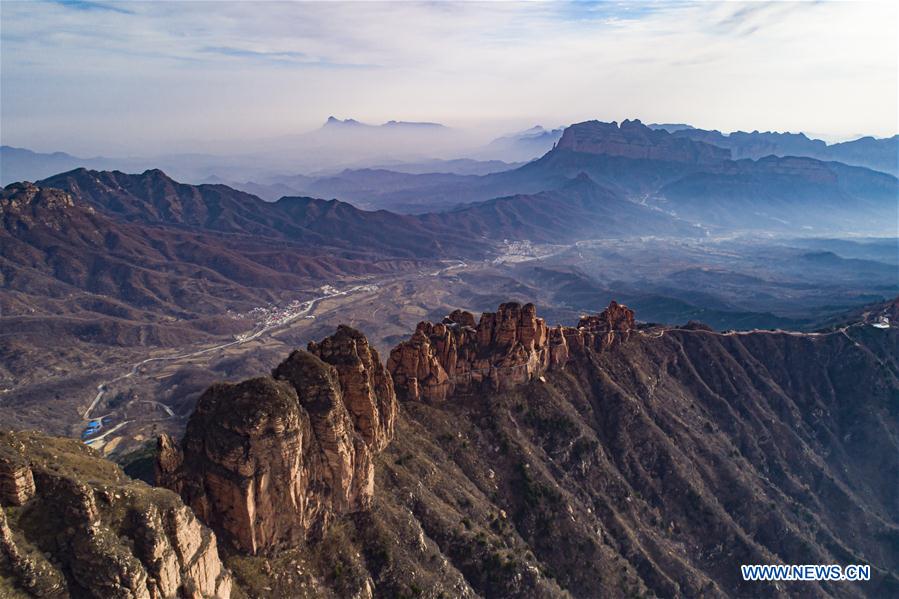 CHINA-HEBEI-HANDAN-SCENERY-AERIAL VIEW (CN)