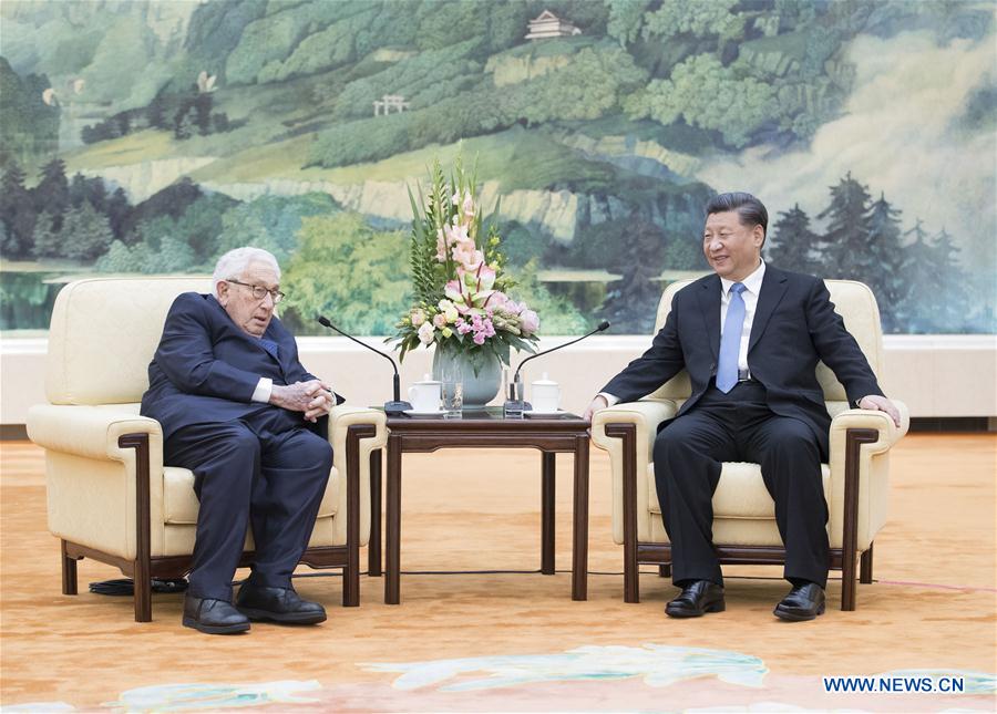 CHINA-BEIJING-XI JINPING-KISSINGER-MEETING (CN)