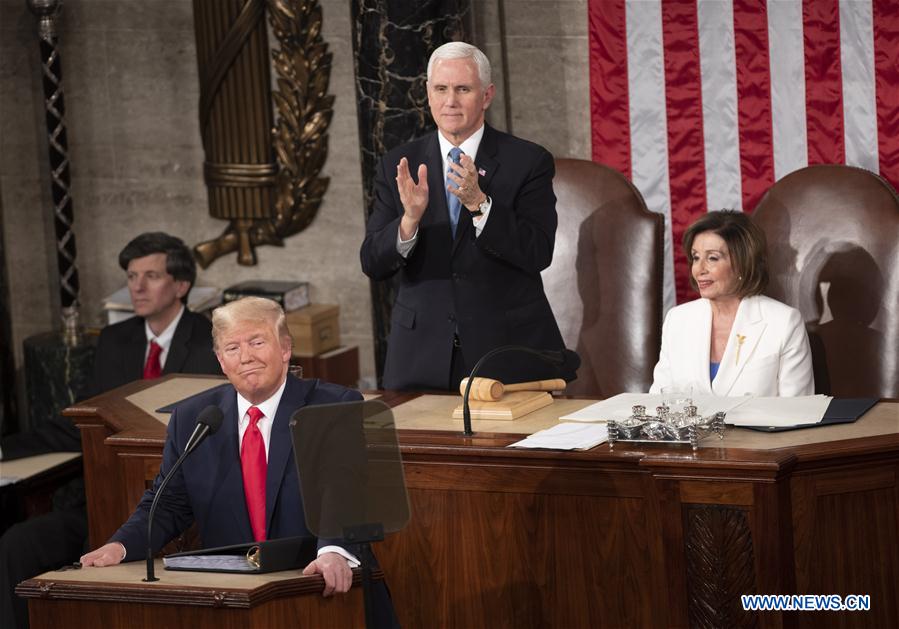 U.S.-WASHINGTON D.C.-TRUMP-STATE OF THE UNION-ADDRESS