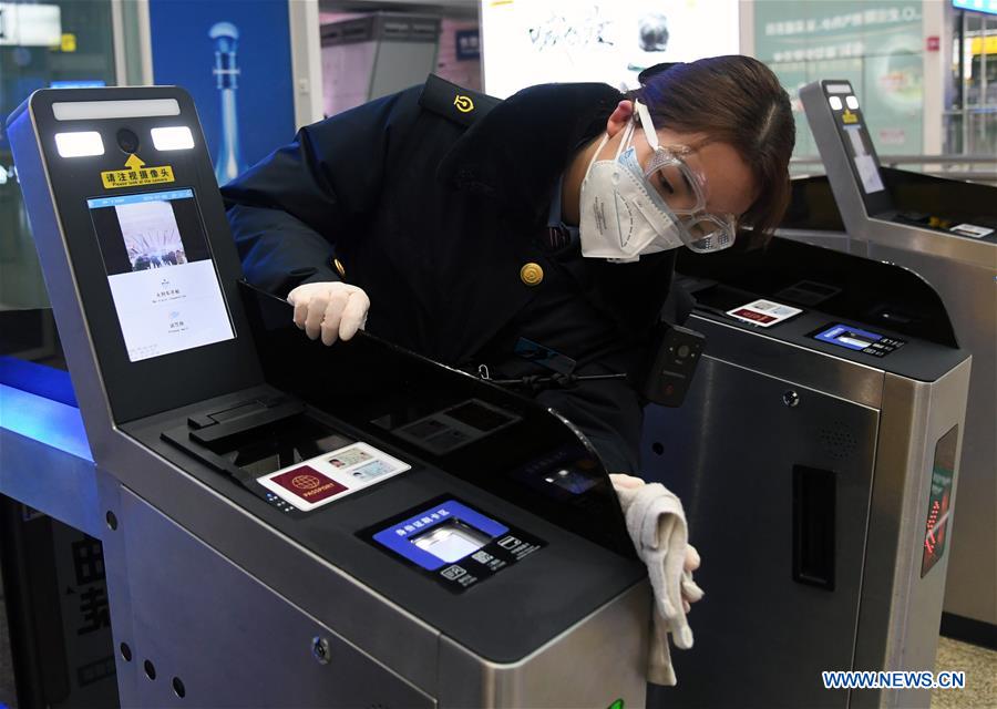 CHINA-BEIJING-RAILWAY STATION-EPIDEMIC CONTROL (CN)