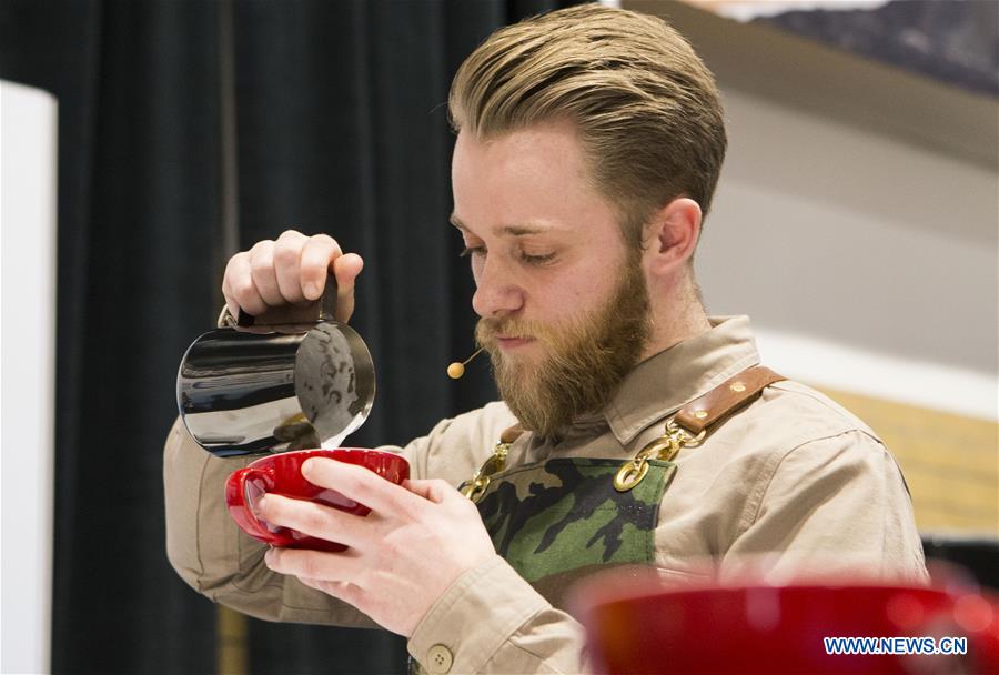 CANADA-TORONTO-LATTE ART COMPETITION