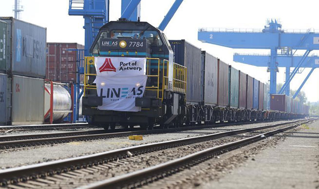 First Tangshan-Antwerp freight train arrives in Belgium