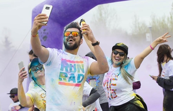 2018 Color Me Rad 5K Run held in Toronto, Canada